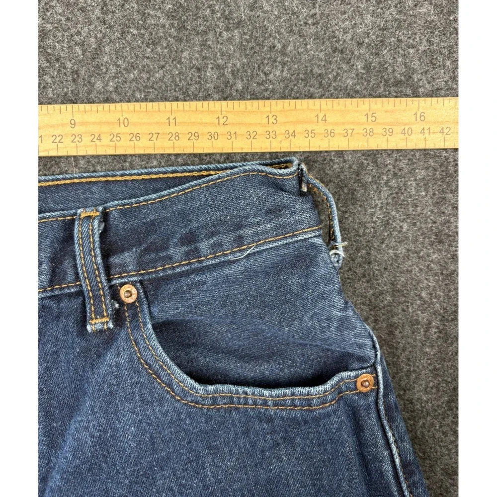 Levis 517 Slim Bootcut Jeans Mens 29x34 Blue Denim Medium Wash (27x33)